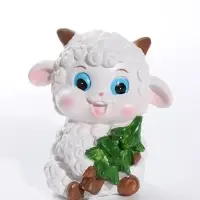 Фигурка полистоун &laquo;Бараш - кудряш с ёлочкой&raquo; 8&times;6&times;8.5 см