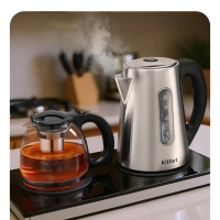 Чайный набор КТ-6777 чайник электрический - 1.8 л