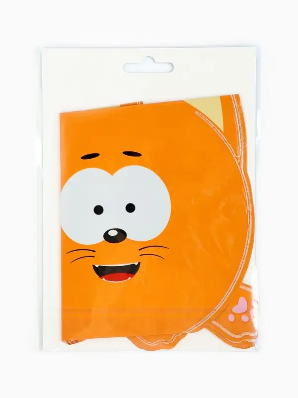 Воздушные шары фольгированные 17" &laquo;Котенок Котэ&raquo;, 5 шт., под воздух