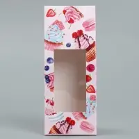 Коробка складная «Для тебя», 5.7 х 14.5 х 3.5 см