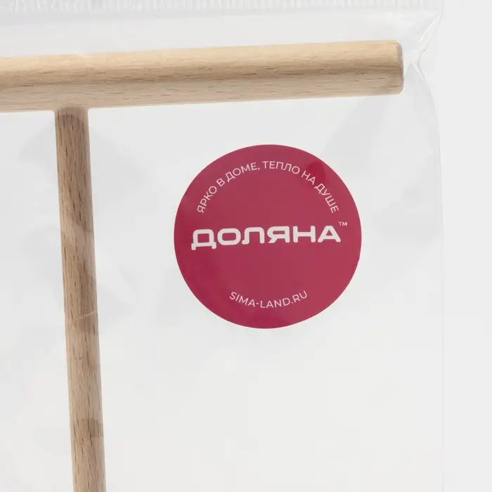 Палочка деревянная для блинов и раскатывания теста, 14,5×12 см, бук Палочка деревянная для блинов и раскатывания теста, 14,5×12 см, бук