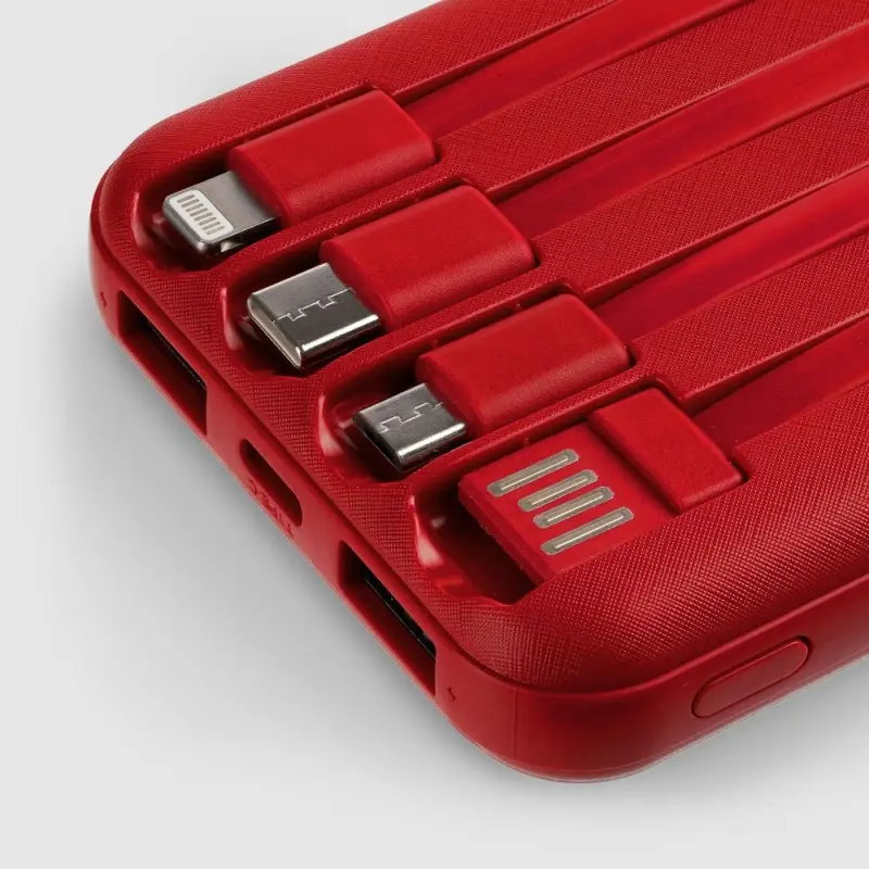 Аккумулятор Omni Qi 10000 мАч, ver.2, красный Аккумулятор Omni Qi 10000 мАч, ver.2, красный