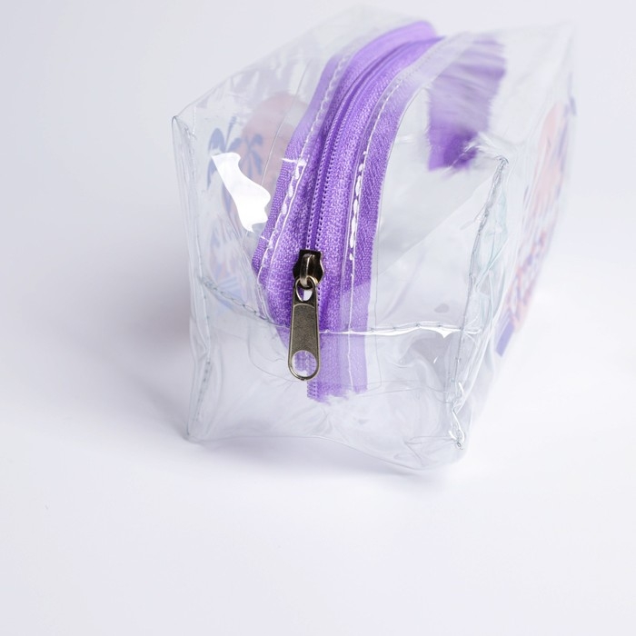 Косметичка-пенал из прозрачного PVC «Носи солнце в себе», 14х 8 х 6,5 см.