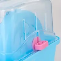 Клетка-переноска для грызунов, 23 х 17 х 16 см, бирюзовая Клетка-переноска для грызунов, 23 х 17 х 16 см, бирюзовая