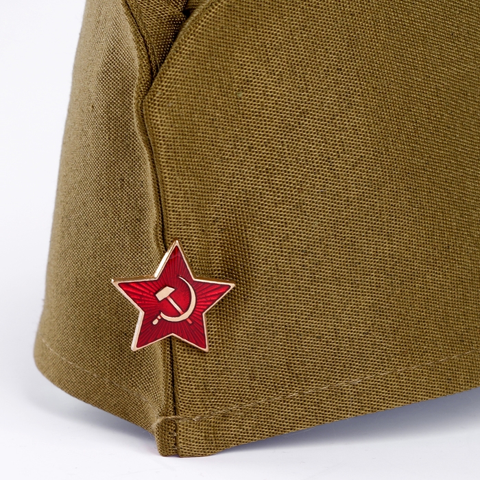 Пилотка военного для взрослых, простая, набор 5 шт. Пилотка военного для взрослых, простая, набор 5 шт.