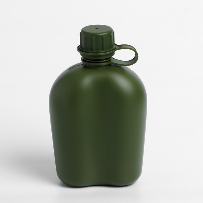 Фляжка туристическая  Фляжка туристическая "Adventure" 1 л, олива