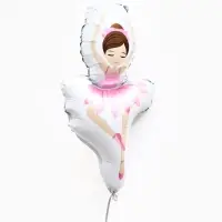 Воздушный шар фольгированный 23" &laquo;Балерина"