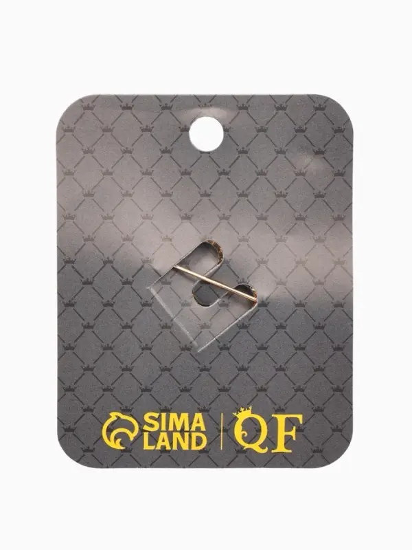 Брошь  Брошь "Цветок лилии", цвет золото