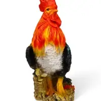 Садовая фигура из полистоуна &laquo;Петух андалузский&raquo;, 42&times;20&times;38 см
