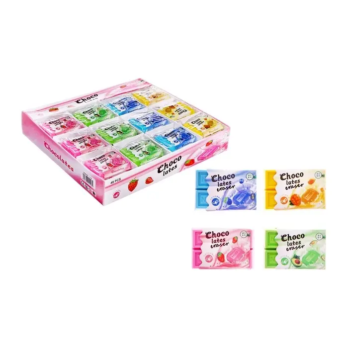 Ластик фигурный МИКС Шоколадка Ластик фигурный МИКС Шоколадка