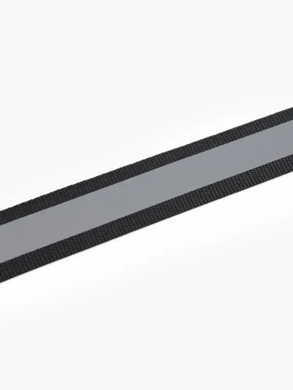 Светоотражающая лента стропа, 20 мм, 5 &plusmn; 1 м, цвет чёрный