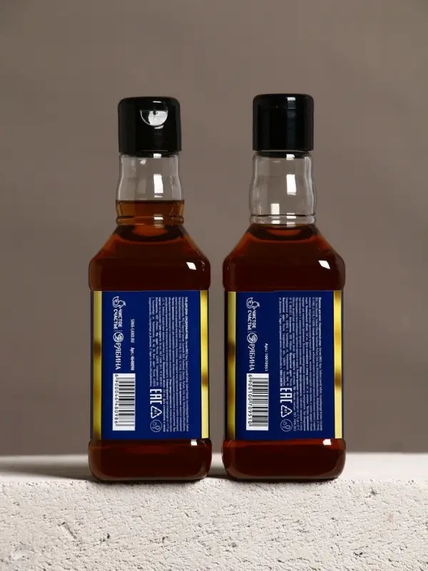 Подарочный набор «Богатства»: гель для душа, шампунь для волос, мочалка для тела, Чистое счастье