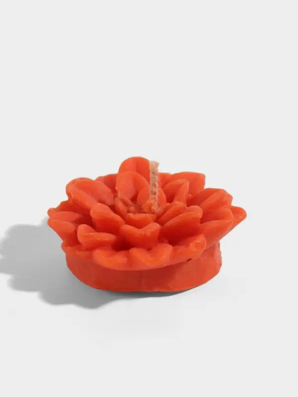 Свеча &laquo;Цветок&raquo;, 5&times;5&times;2 см, соевый воск, МИКС