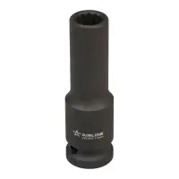 Головка ударная торцевая 1/2"DR двенадцатигранная 11мм, L=78мм