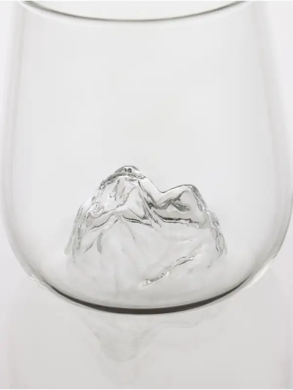 Стакан &laquo;Гора&raquo;, 380 мл, стекло, прозрачный
