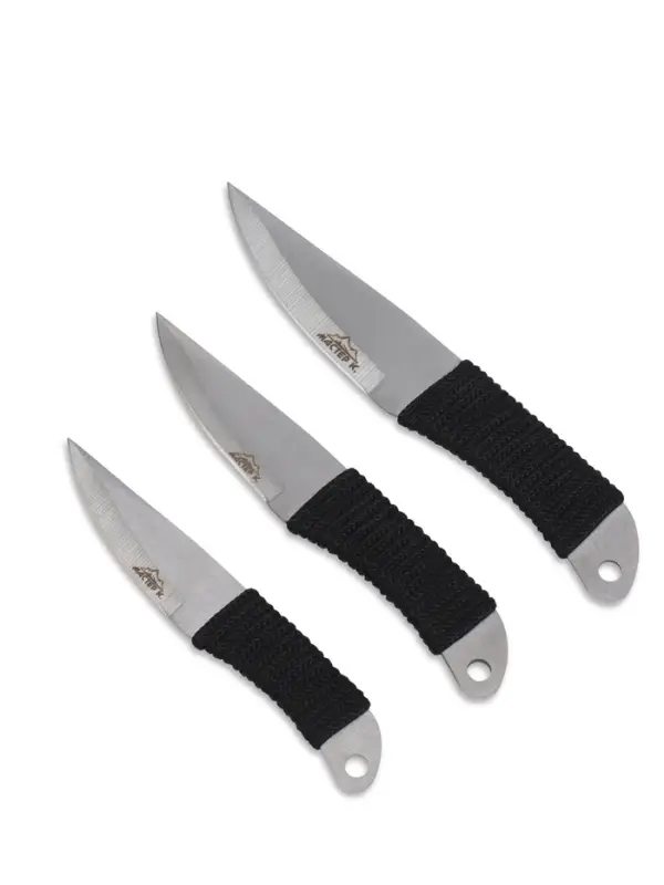 Набор метательных ножей &laquo;Закари&raquo; Мастер К, в оплетке, 3 шт., сталь