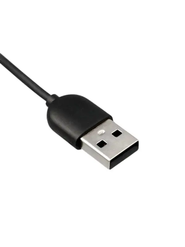 Зарядное устройство для Mi Band 5/6/7 Luazon UC-02, 14 см, чёрный