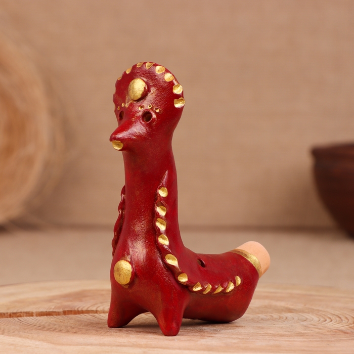 Абашевская игрушка  Абашевская игрушка "Пава", 11х5х12 см, Кукушкин И.И. МИКС