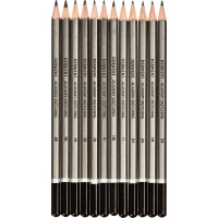 Набор карандашей черногр. Derwent Academy Sketching Hang Pack 12шт 5H-6B