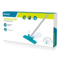 Набор для чистки бассейна, сачок, щётка, ручка 167 см, 58013 Bestway