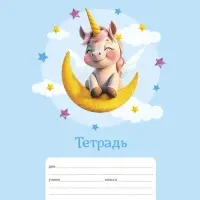 Тетрадь 12л А5ф КОСАЯ линия 60-65г/кв.м на скобе Обл. мел.картон 5 диз.в блоке скругл.углы