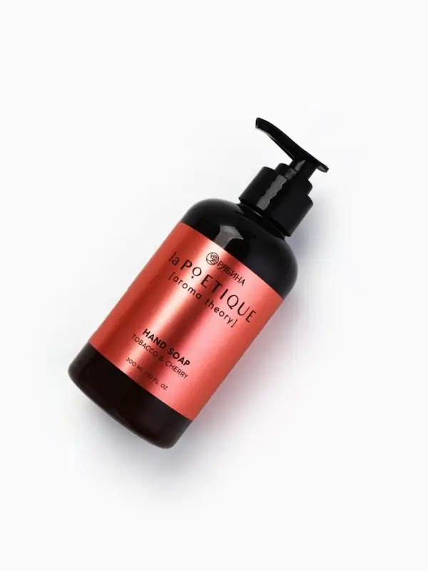 Мыло жидкое для рук, 300 мл, аромат табака и вишни, LA POETIQUE