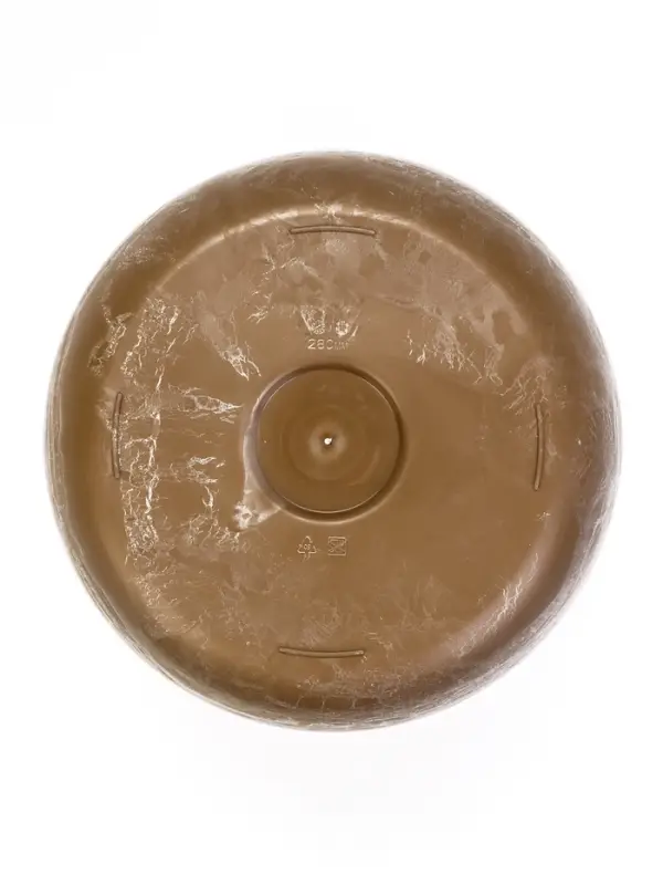 Кашпо со вставкой 7,8 л d28 см h25,5 см МИКРИТ бежевый слайн