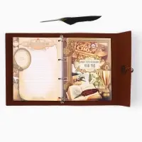 Родословная книга &laquo;Наш род&raquo;, с пером, 56 листов, коричневый, 35&times;25 см