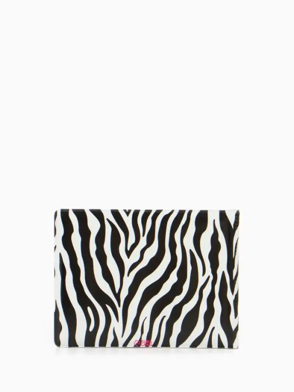 Обложка для студенческого билета, зебра, чёрная