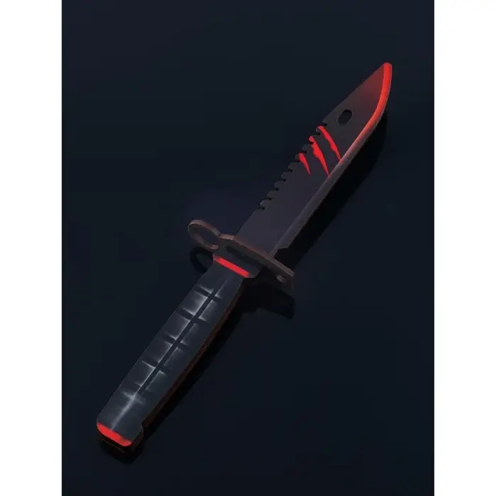 Набор сувенирное оружие «Некромантика», автомат, пистолет, нож-штык, 3 шт