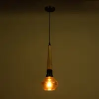 Светильник &laquo;Джон&raquo; 1&times;40 Вт Е27 черный/коричневый 17.5&times;15.5&times;42(142)см