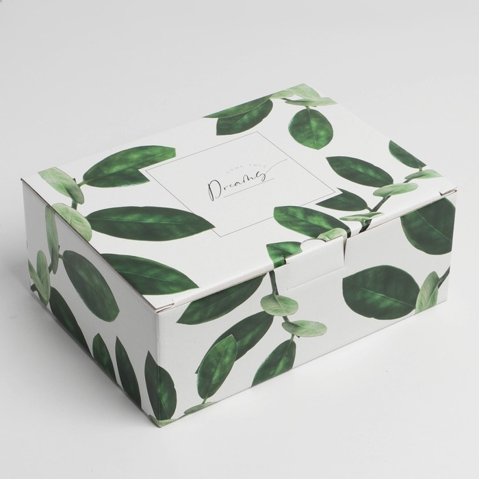 Коробка‒пенал, упаковка подарочная, «Dreams», 26 х 19 х 10 см Коробка‒пенал, упаковка подарочная, «Dreams», 26 х 19 х 10 см