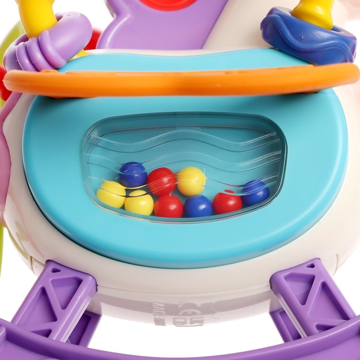 Развивающая игрушка «Единорожка», с тянучками Развивающая игрушка «Единорожка», с тянучками