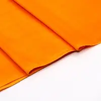 Ткань для рукоделия, плюш на трикотажной основе, оранжевый, лоскут 100&times;150 см