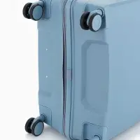 Чемодан на колёсах, 28", кодовый замок, 47&times;28&times;75 см, голубой