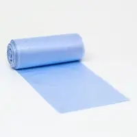 Мешки для мусора в рулоне UpakLand 60 л, голубые, ПНД, толщина 15 мкм, 30 шт.