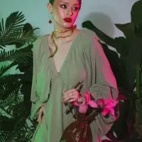 Колье-трансформер &laquo;Змея&raquo;, цвет чернёное золото, 90 см