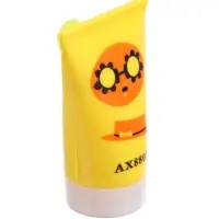 Точилки с контейнером &laquo;Тюбик&raquo;, набор 4 штуки, МИКС