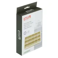 VETTA Форма для льда 15 ячеек 18,5х11,5х3,3см "Кубы", силикон, 3 цвета