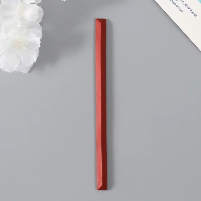 Сургуч для печати стержень 1/4 "Красное вино" 12,7х0,7х0,7 см