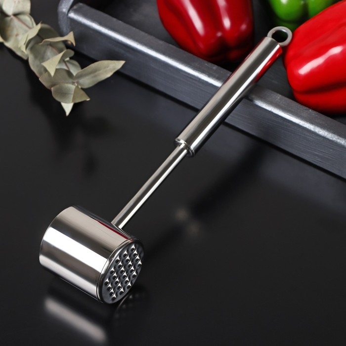 Молоток для мяса Magistro Steel, 26,5 см, нержавеющая сталь Молоток для мяса Magistro Steel, 26,5 см, нержавеющая сталь