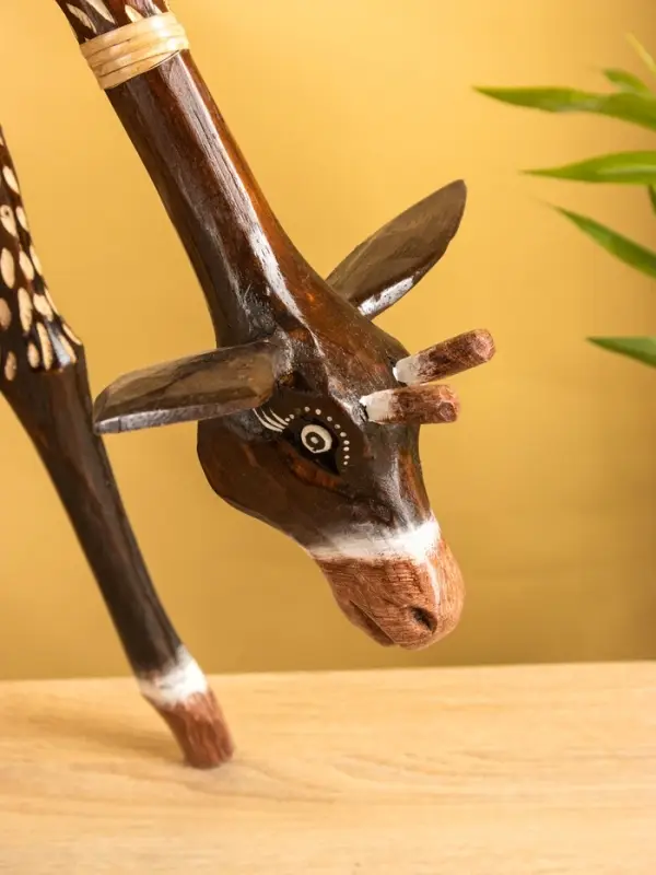 Сувенир &laquo;Жираф&raquo;, 37&times;25&times;45 см, дерево, коричневый