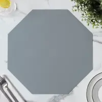 Салфетка сервировочная на стол &laquo;Тэм&raquo;, 38&times;38 см, голубая