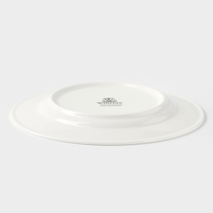 Тарелка фарфоровая пирожковая Wilmax Stella Pro, d=15 см, цвет белый Тарелка фарфоровая пирожковая Wilmax Stella Pro, d=15 см, цвет белый
