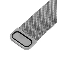 Ремешок для Apple Watch 38/40/41 мм, миланская петля, серебристый
