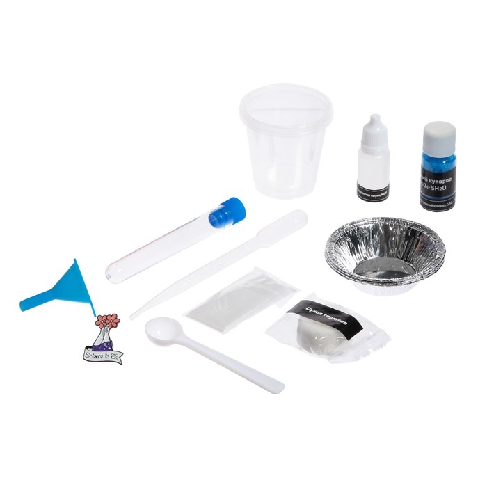 Набор для опытов «Загадки купороса», 6 опытов Набор для опытов «Загадки купороса», 6 опытов