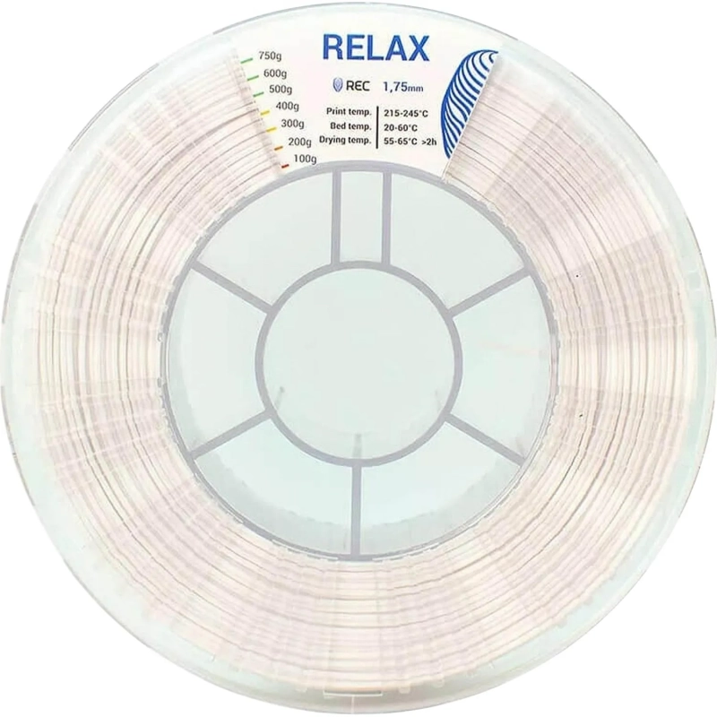 Пластик RELAX REC 1.75мм белый