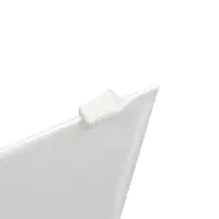 Папка-конверт на ZIP-молнии A4, 150 мкм, Calligrata, прозрачная, белая молния