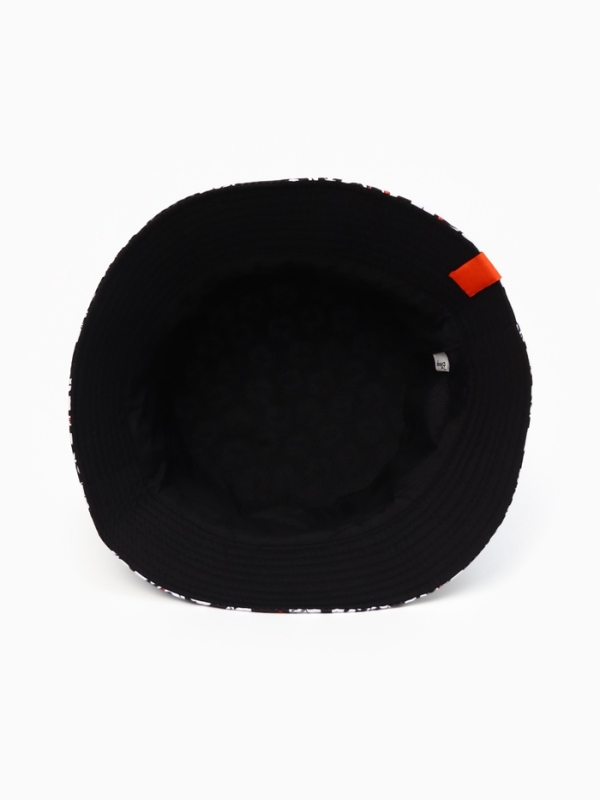 Панама, размер 58-60, чёрно-белый Микки Маус