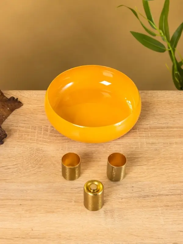 Подсвечник на 3 свечи на магнитах «Песок», 13×13×4 см Подсвечник на 3 свечи на магнитах «Песок», 13×13×4 см